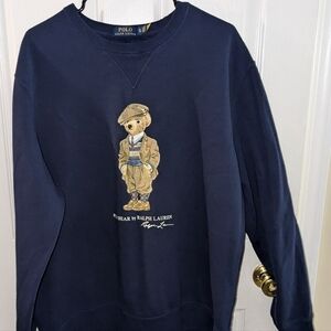 Ralph Lauren Polo Bear sweatshirt.